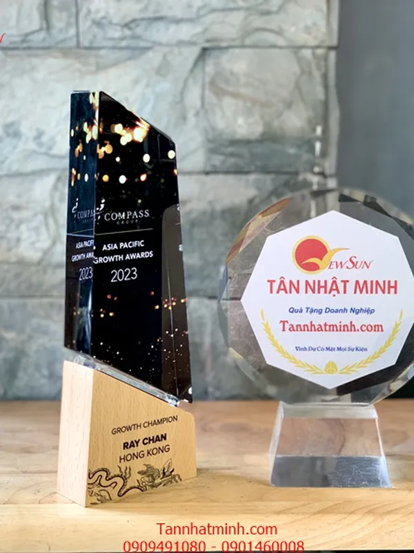 Cúp vinh danh, Cúp pha lê đẹp, Cao cấp -19