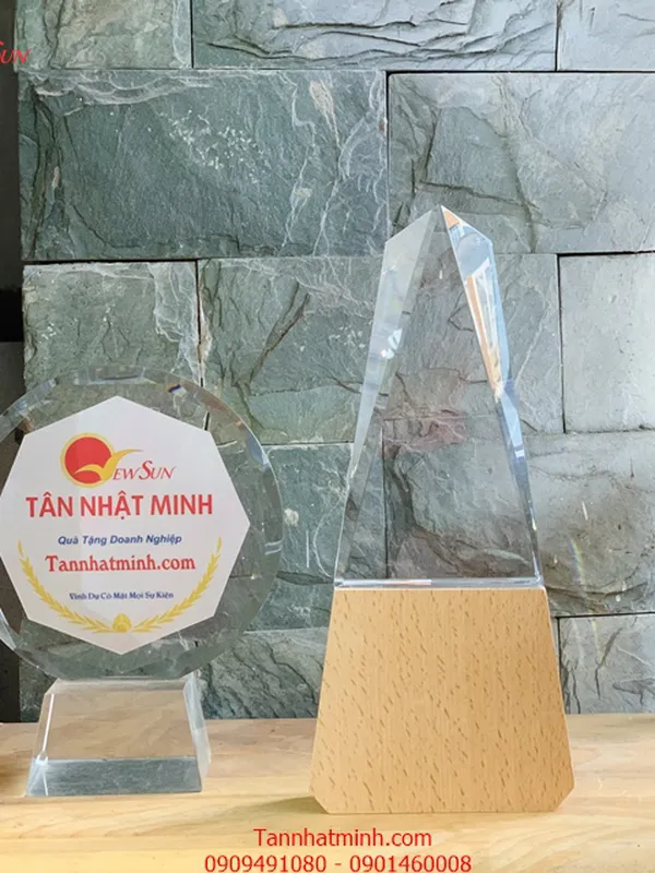 Cúp vinh danh, Cúp pha lê đẹp, Cao cấp -26