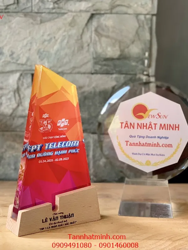 Kỷ niệm chương Pha lê siêu đẹp 1