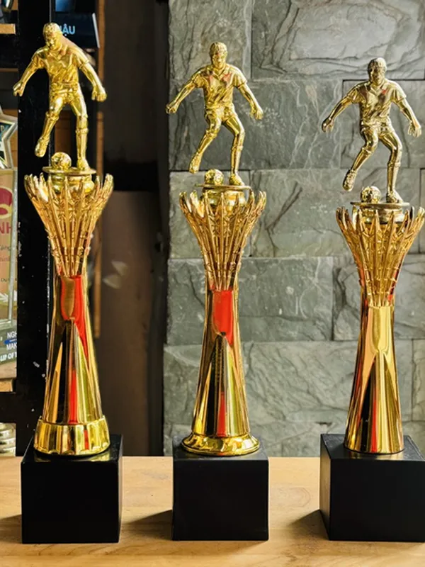 Cúp Vinh Danh, Cúp Bóng Đá -  Lưu Niệm Mạ Vàng 1