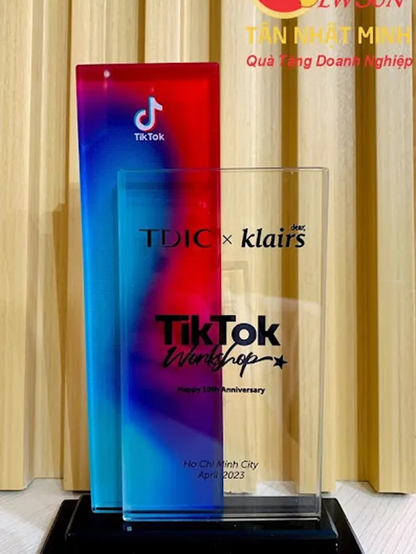 Cúp vinh danh, Cúp pha lê đẹp, Cao cấp -20