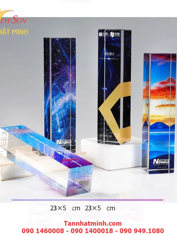 Cúp vinh danh, Cúp pha lê đẹp, Cao cấp -27