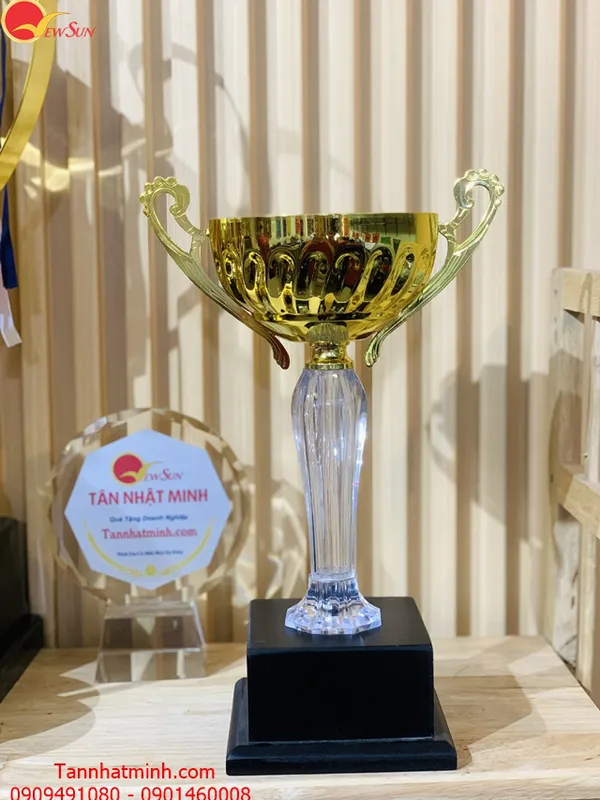 Cúp bóng đá thể thao kim loại - 103