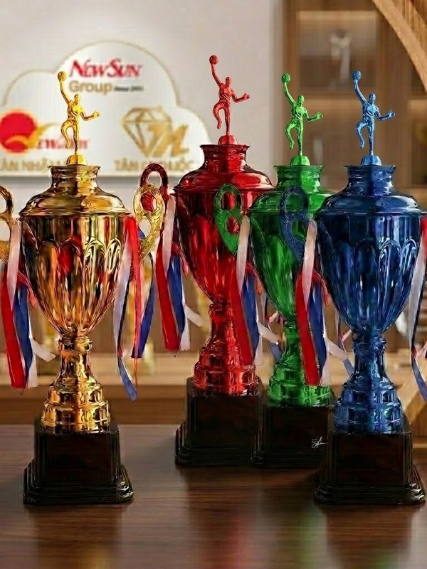 Mẫu cúp bóng chuyền, cúp bóng rổ Đẹp (12)