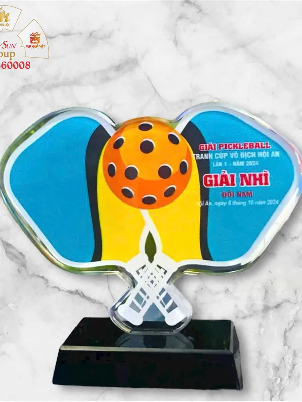 Cúp Pickleball -  Món Quà Vinh Danh Người Thắng Cuộc