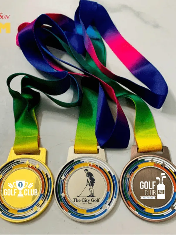 TOP Các Mẫu Huy Chương Golf - Đẹp Giá Rẻ