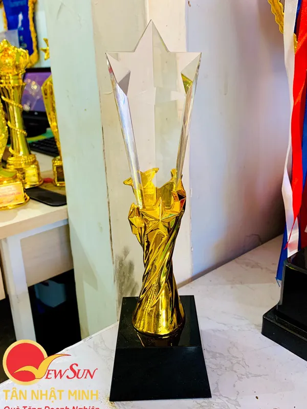 Cúp vinh danh, Cúp pha lê đẹp, Cao cấp - 23