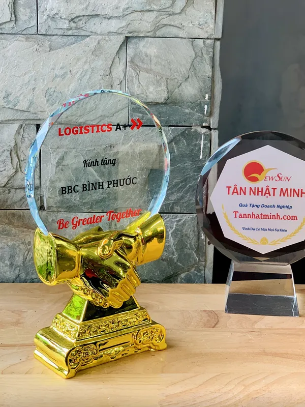 Cúp vinh danh, Cúp pha lê đẹp, Cao cấp - 22