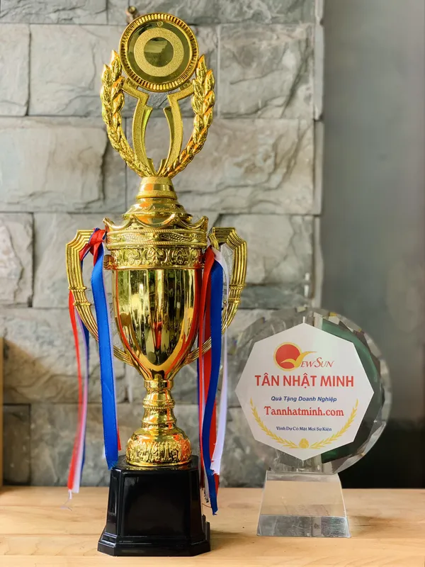 Cúp nhựa giá rẻ 1