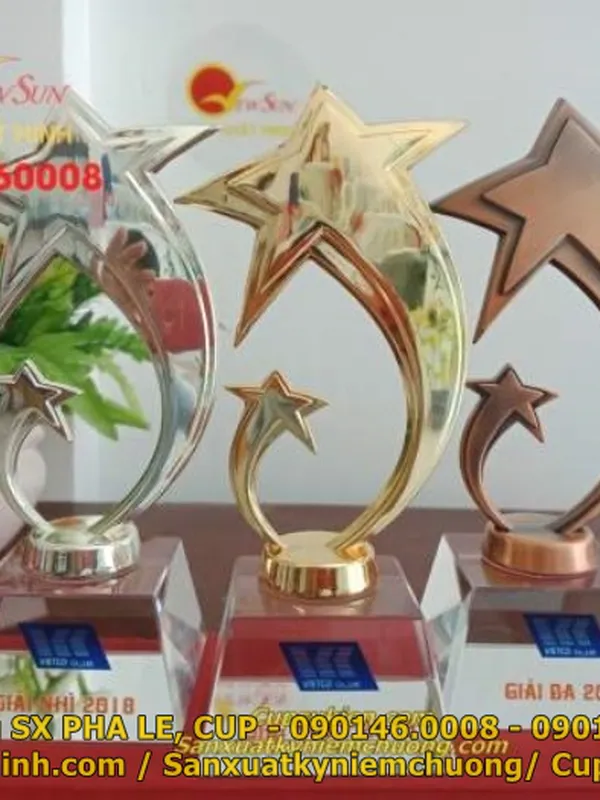 Cúp pha lê giá rẻ 11