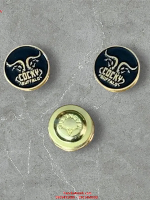 In huy hiệu cài áo