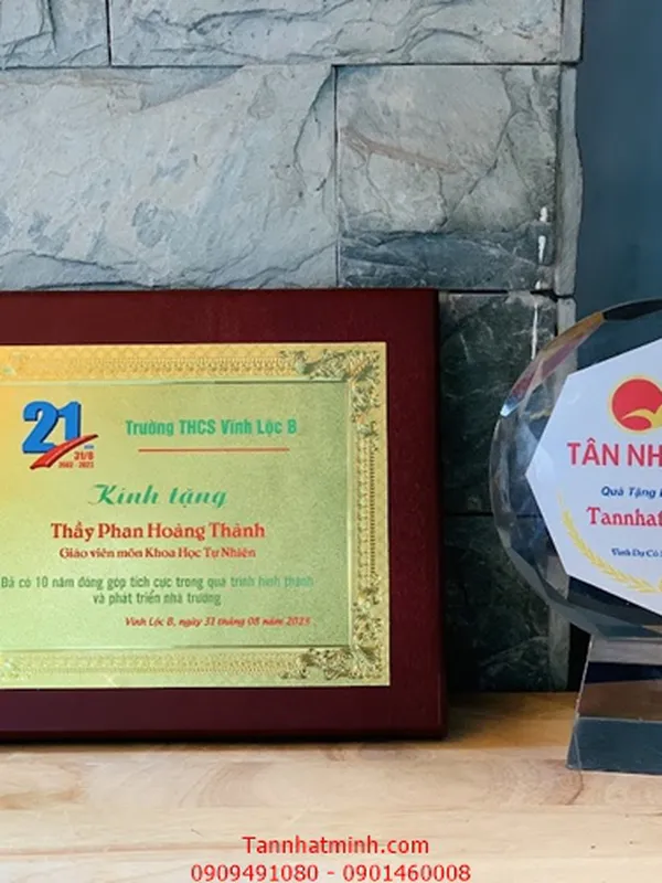 Bảng vinh danh, Kỷ niệm chương Gỗ đồng ( Nhận làm lẻ) - 1