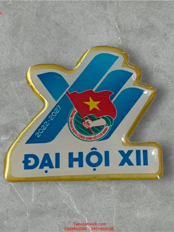 In Huy Hiệu Nhựa