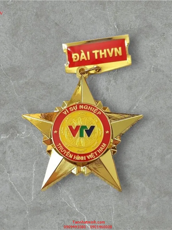 Huy Hiệu Cài Áo Đẹp - Sản Xuất Theo Yêu Cầu