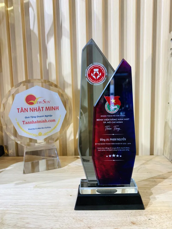 Cúp pha lê giá rẻ 33