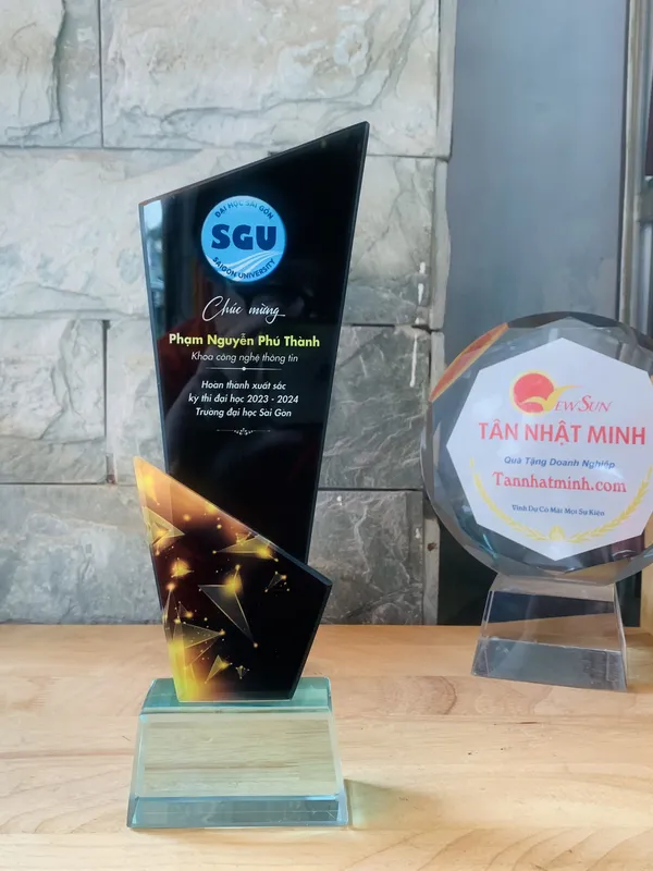 Cúp vinh danh, Cúp pha lê đẹp, Cao cấp - 28