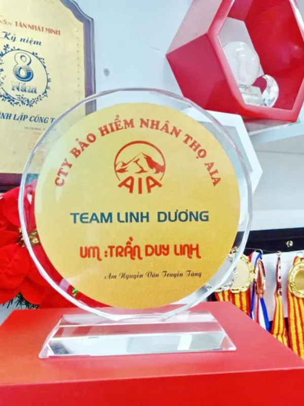 Kỷ niệm chương giá rẻ, pha lê tròn