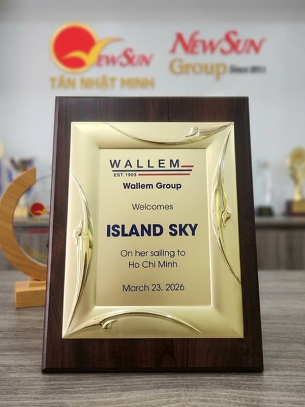 bảng vinh danh, biểu trưng pha lê gỗ (8)