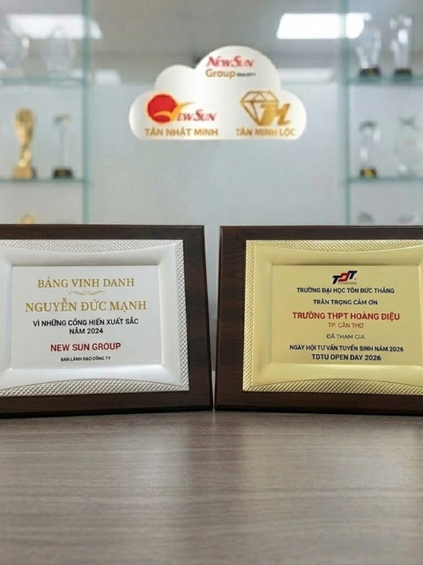 Sản xuất Kỷ niệm chương gỗ đồng, Biểu trưng Mạ vàng theo yêu cầu (5)