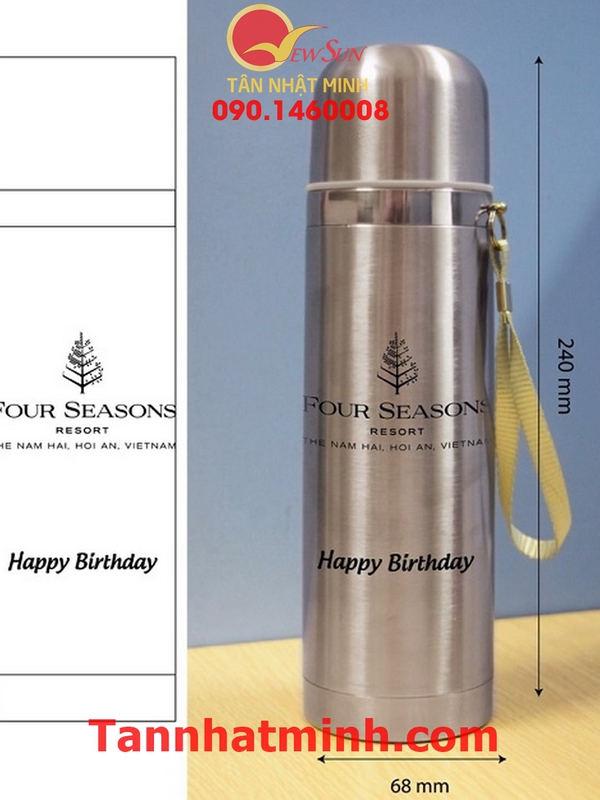 Bình giữ nhiệt làm quà tặng, in ấn logo công ty ( Nhận đặt SL lớn) 8