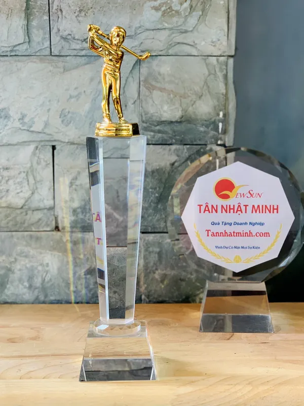 Cúp golf, Cúp giải Golf, Hàng nhập đầy kho - 15 (E)