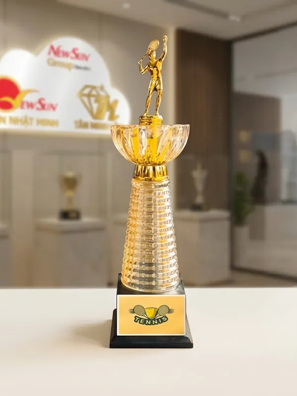 Cúp Tennis Pha Lê Cao Cấp 2024-2025