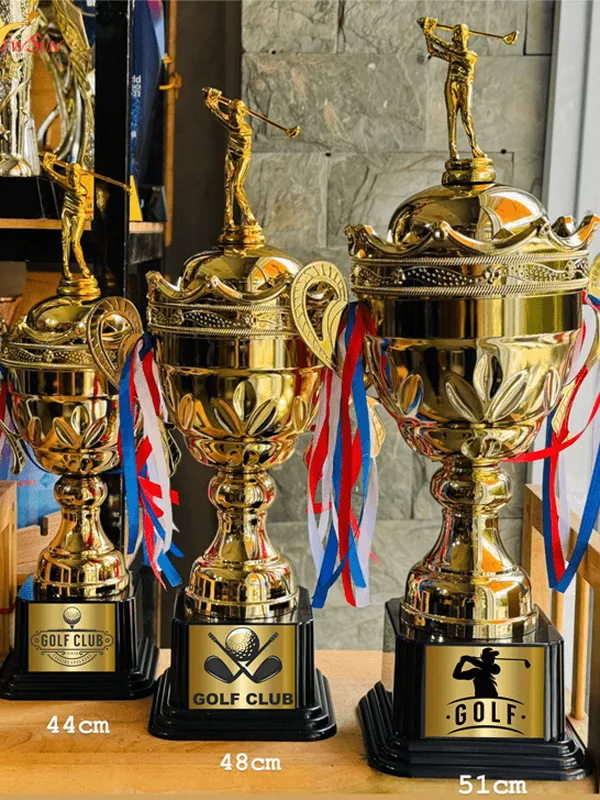 Mẫu Cúp Golf Kim Loại Đẹp 2024 - 3