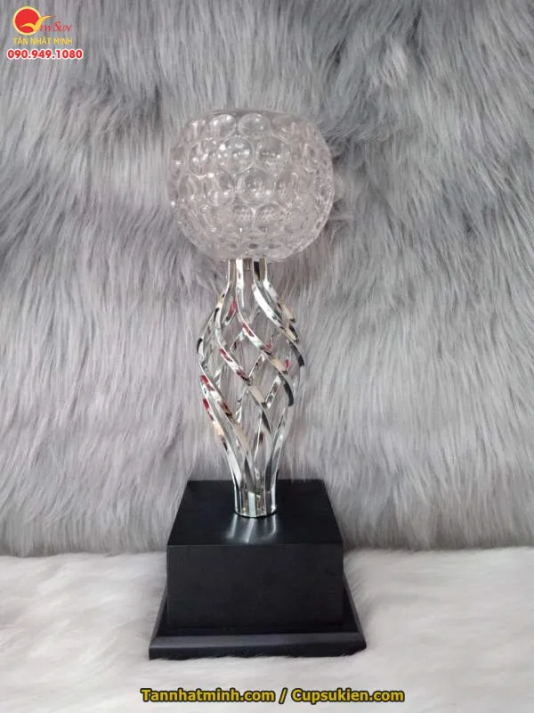 Cúp thể thao kim loại Golf - Tennis - 81