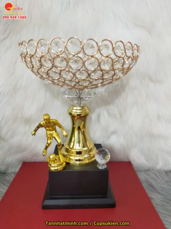 Cúp thể thao Bóng đá - kim loại - 66