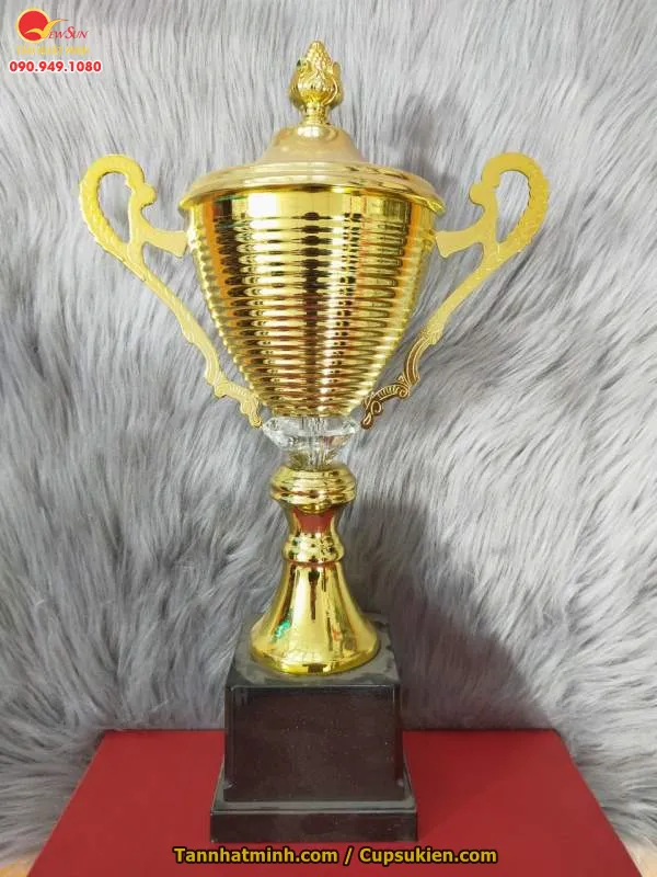Cúp thể thao kim loại: Bóng đá, tennis, cầu lông, bóng chuyền-  45