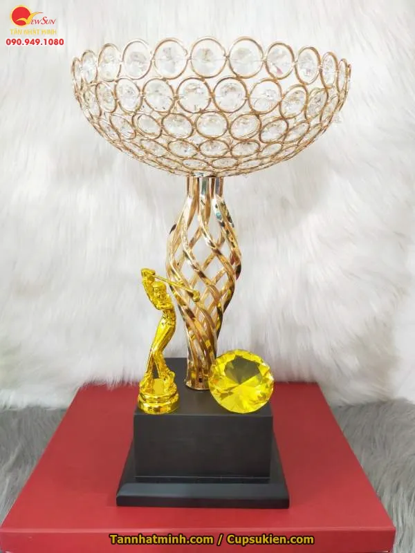 Cúp thể thao kim loại - Cúp đánh golf đẹp - 28