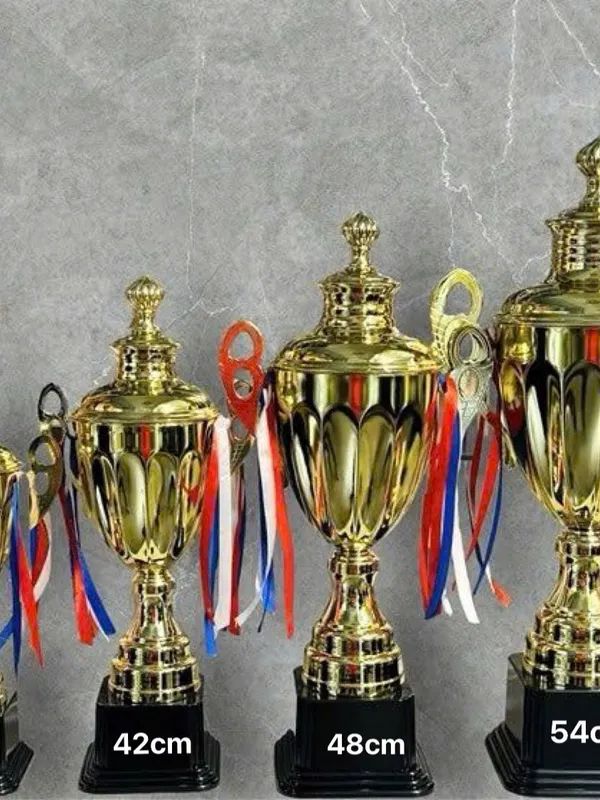 Cúp bóng đá thể thao kim loại - 107