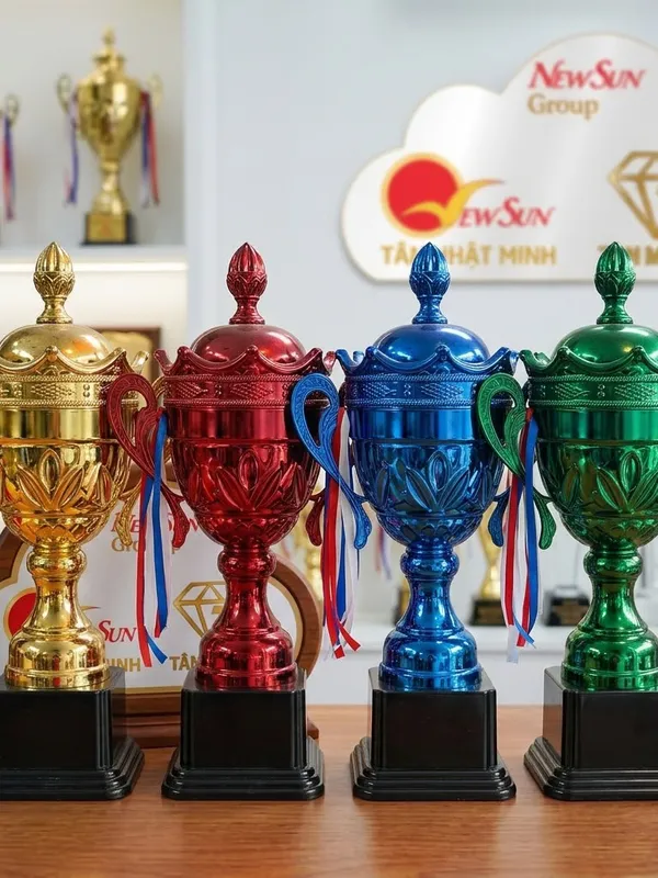 Cúp Thể Thao, Cúp Kim Loại Đẹp - ĐA MÀU SẮC (4)