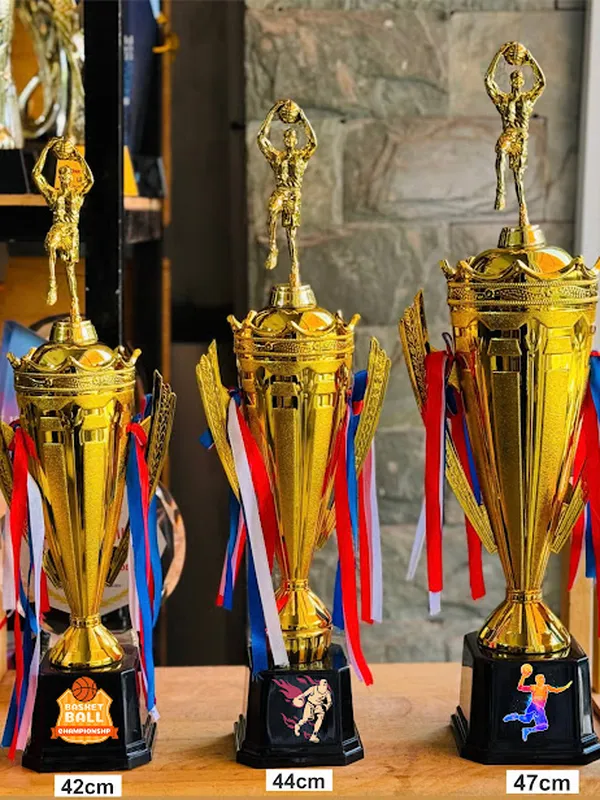 Cúp Nhựa Bóng Rổ - Mẫu Đẹp Giá Rẻ