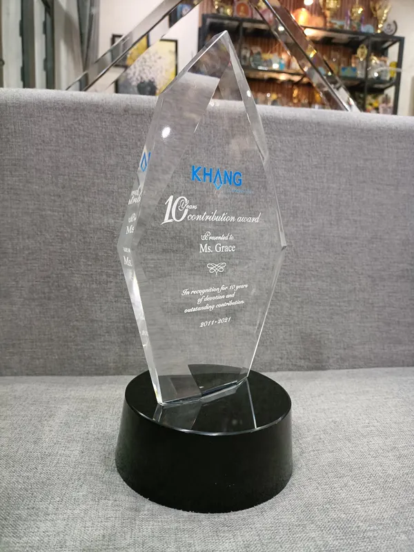 Cúp vinh danh, Cúp pha lê đẹp, Cao cấp -18