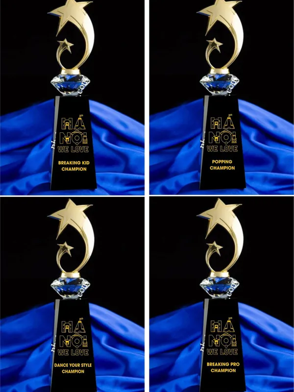 Cúp pha lê giá rẻ 34