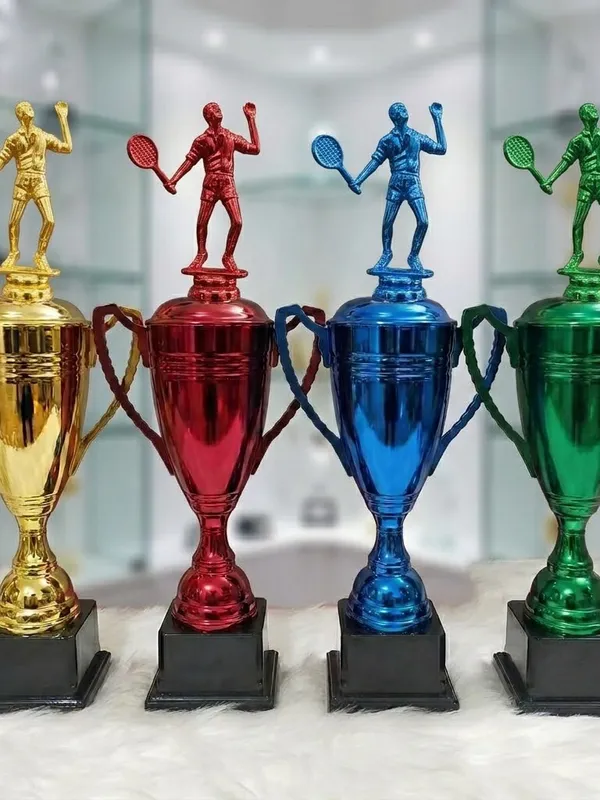 Cúp Thể Thao Tennis Kim Loại Đa Màu (2)