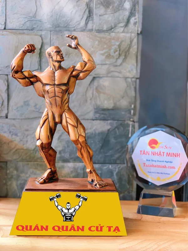 TOP Các Mẫu: Cúp Thể Hình Đẹp - Giá Rẻ