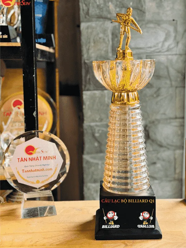 Cúp Bida Trao Tặng - Vinh Danh, Mẫu Đẹp 