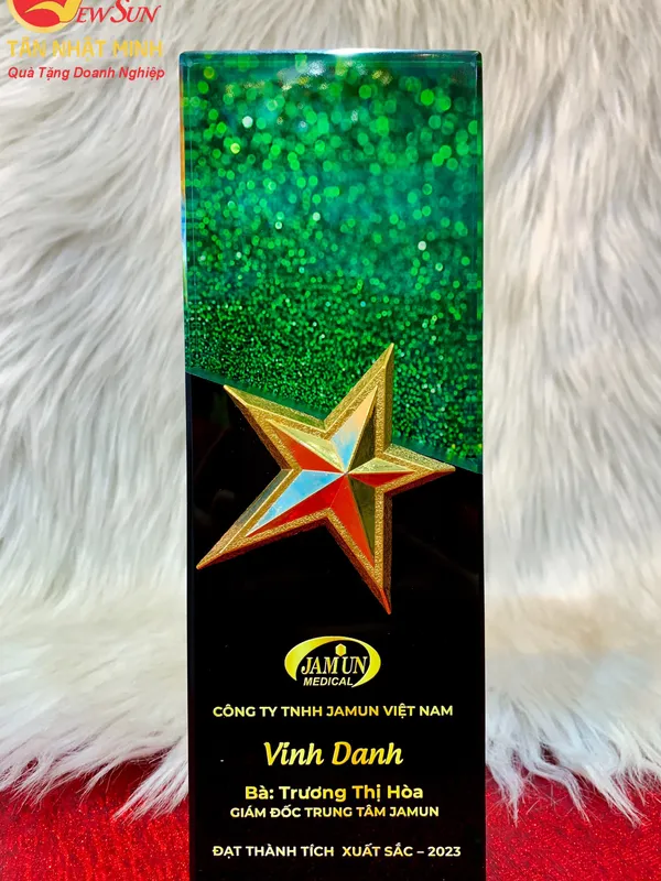 Cúp vinh danh, Cúp pha lê đẹp, Cao cấp -14