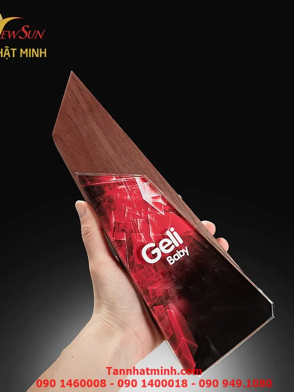 Cúp vinh danh, Cúp pha lê đẹp, Cao cấp -14