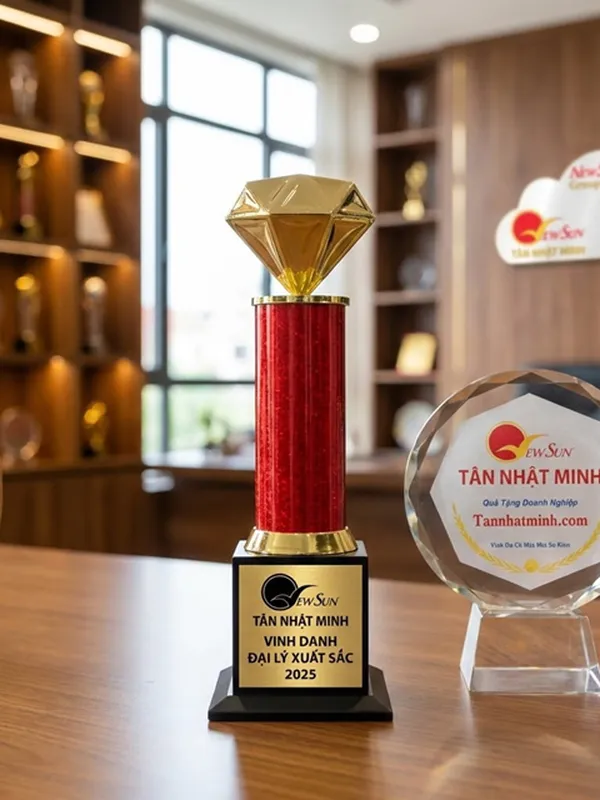 Mẫu Cúp Vinh Danh Ấn Độ Đẹp (662)