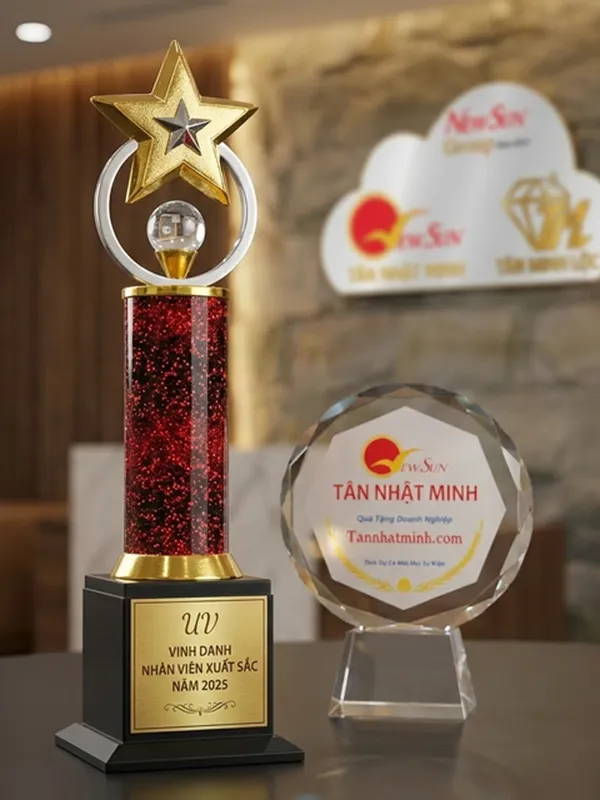 Cúp Vinh Danh Ấn Độ Đẹp Giá Rẻ (587)