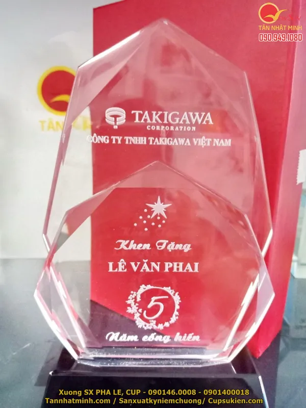 kỷ niệm chương đẹp -17, vinh danh nhân viên 5 năm