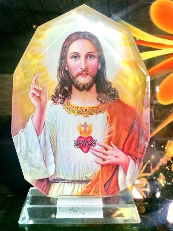 Pha lê thủy tinh in hình yêu cầu