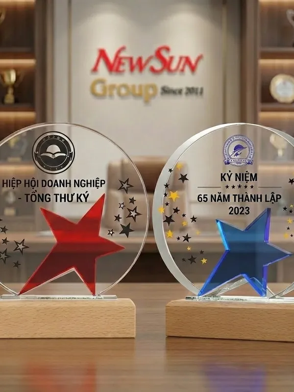 Kỷ niệm chương pha lê, Xưởng sản xuất pha lê (51)