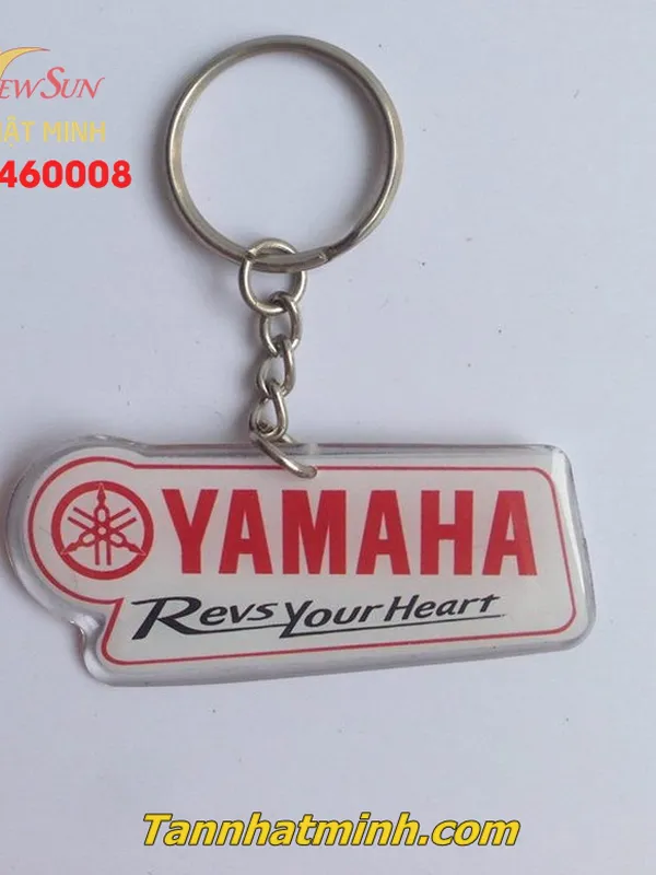 Sản xuất móc khóa nhựa dẻo theo yêu cầu