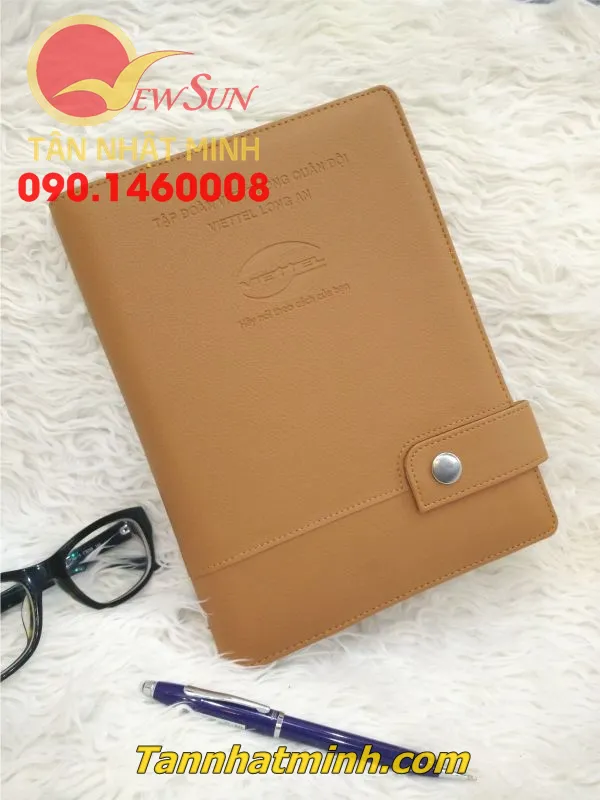 Sản xuất Sổ tay bìa còng, Nhận in Trên 200 cái  