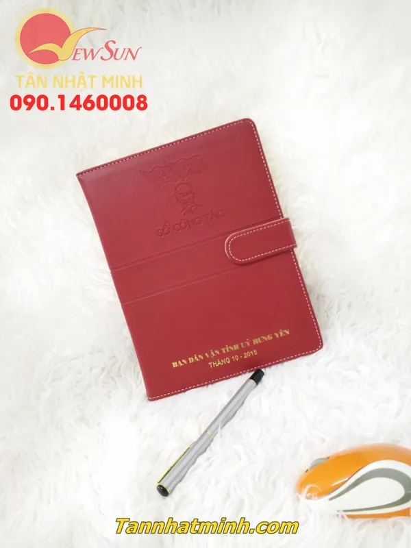 in sổ tay giá rẻ hcm, Sản xuất Sổ tay bìa nhét, Trên 200 cái    (3)