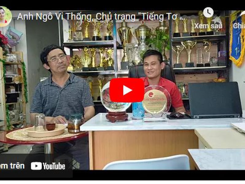 ANH NGÔ VI THỐNG - CHỦ PAGE: TIẾNG TƠ LÒNG CẢM NHẬN - TỪ 2018